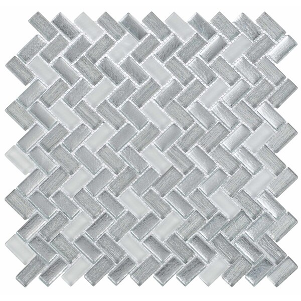 Andova Tiles SAMPLE-Velmo 1 in. x 1.25 in. Glass Mosaic Wall Tile SAM-ANDVEL1013 - main